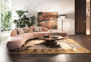 Luxury interior design in Sydney’s Eastern Suburbs featuring curved furniture, statement lighting, and indoor-outdoor living by The DreamCatcher Interiors and Lifestyle.